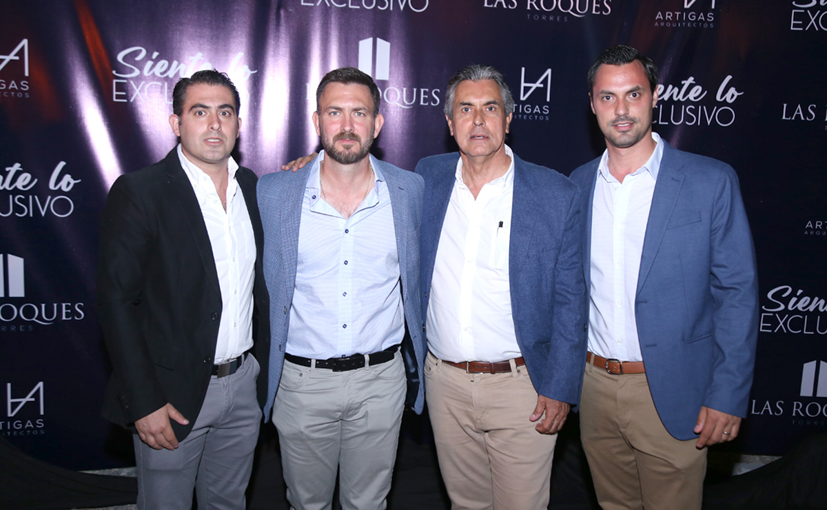 Daniel, Javier, Juan Carlos y Juan Carlos