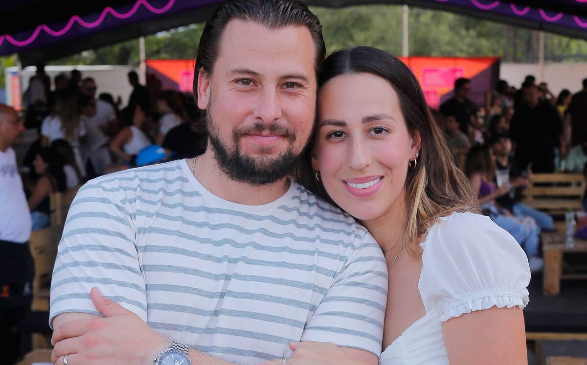 Daniel Saldaña  y Ana Paula Garza