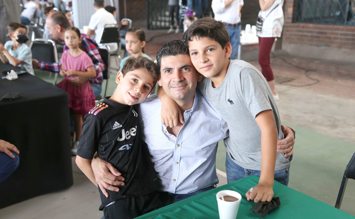 Diego, Daniel y Daniel