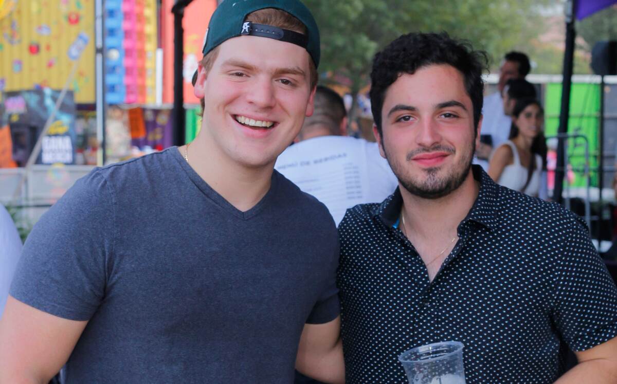 Emilio de la Garza y Adrián Garza