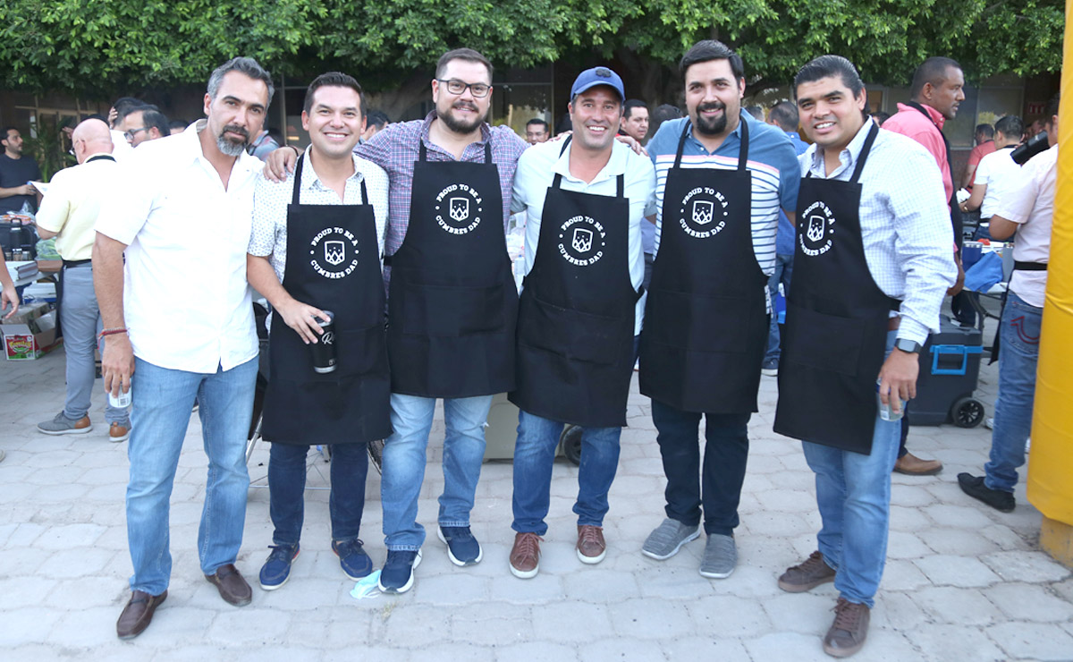 Federico, René, Ricardo, Pipe, Hassan y Fernando