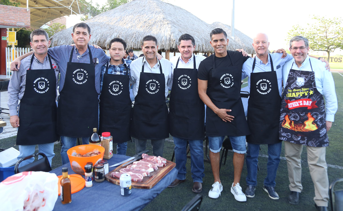 Fito, Antonio, Roberto, Fernando, Ricardo, Oswaldo, Luis y Álvaro