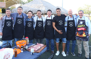 Fito, Antonio, Roberto, Fernando, Ricardo, Oswaldo, Luis y Álvaro