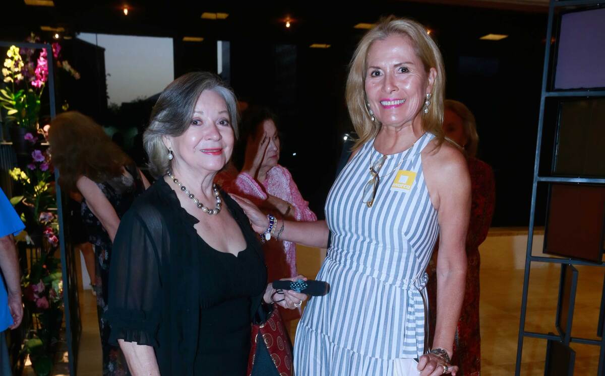 Irma Luz de Welsh y Paty Valdés