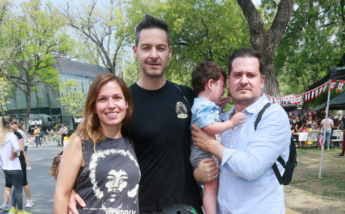 Karina Treviño, Jonathan Villarreal , Damián Villarreal y Bernardo Villarreal