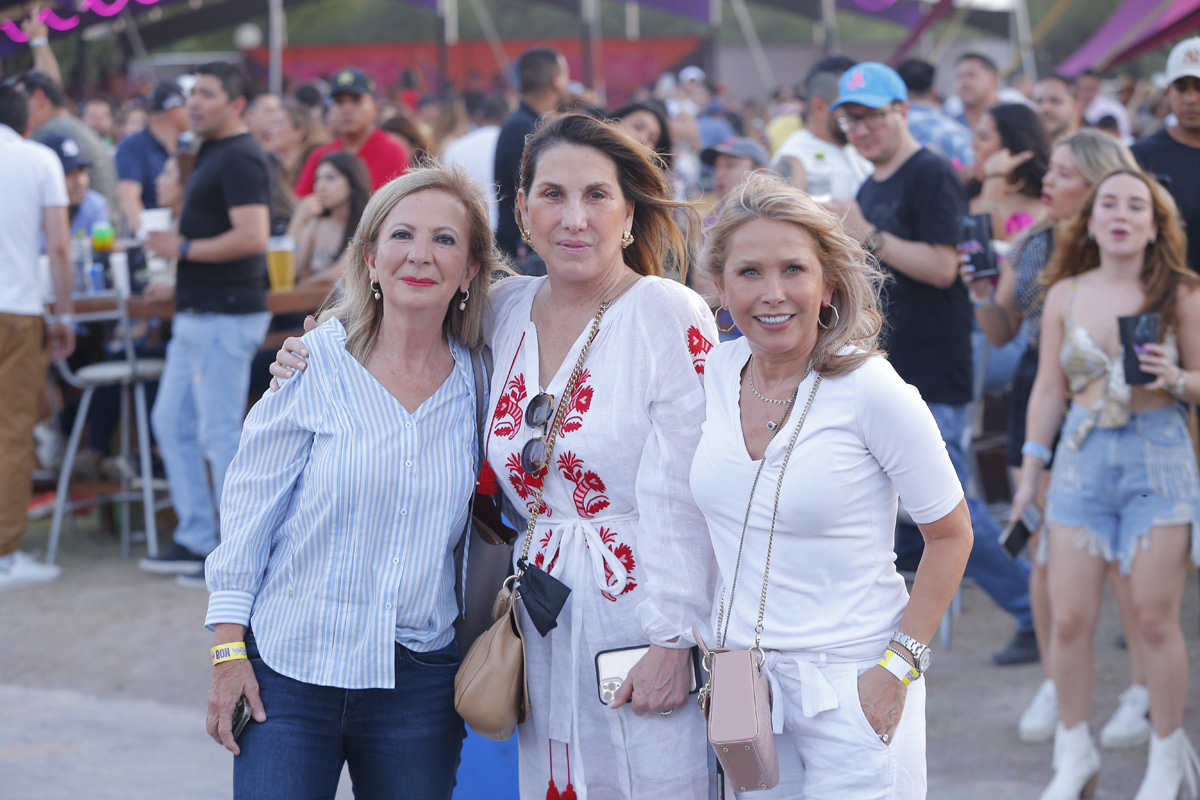 Martha Quiroga, Mónica Dávila y Nola Alanís