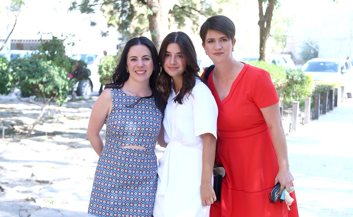 Mónica, Juliana y Maika