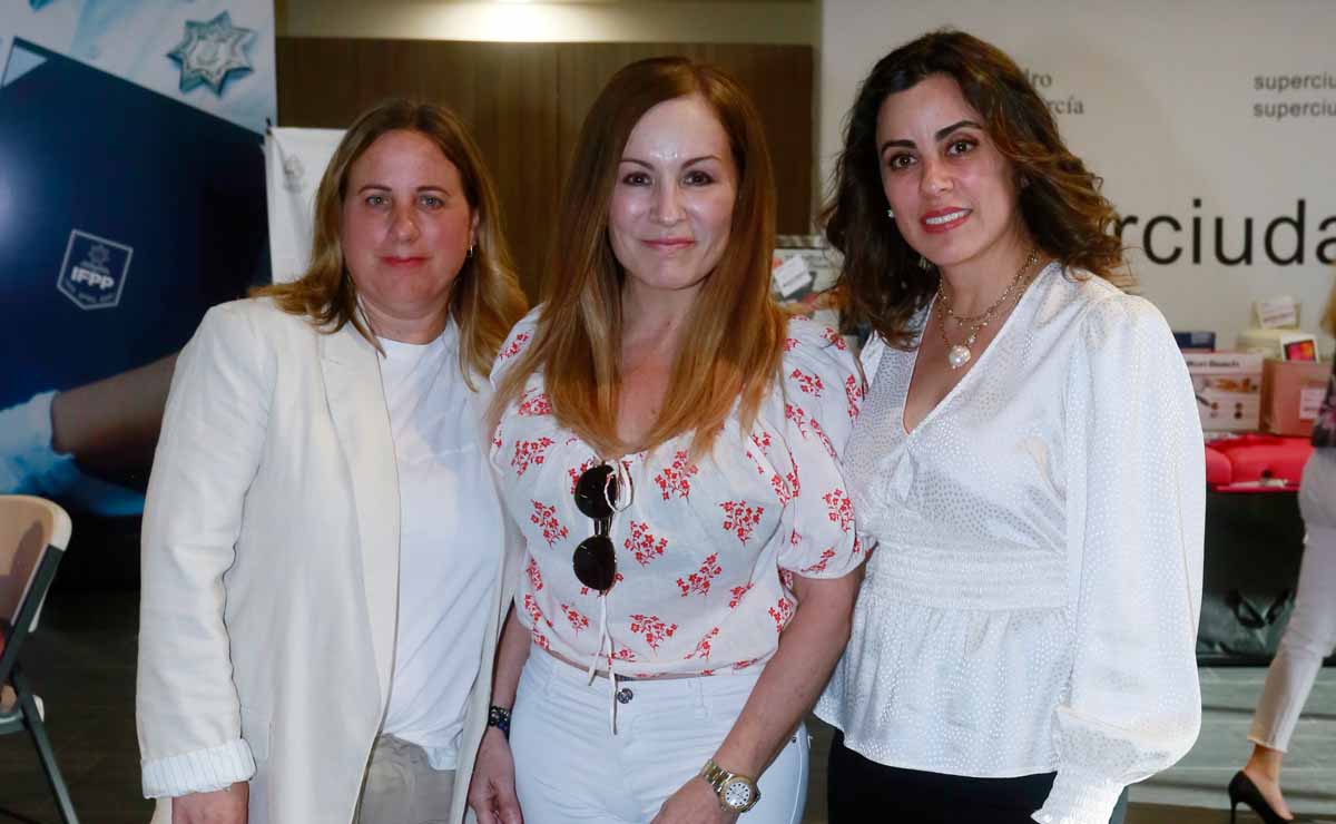 Teresa Lobeira, Gabriela Cantú Miller y Magda Hernández de Lozano / Fotos: Omar Valdez