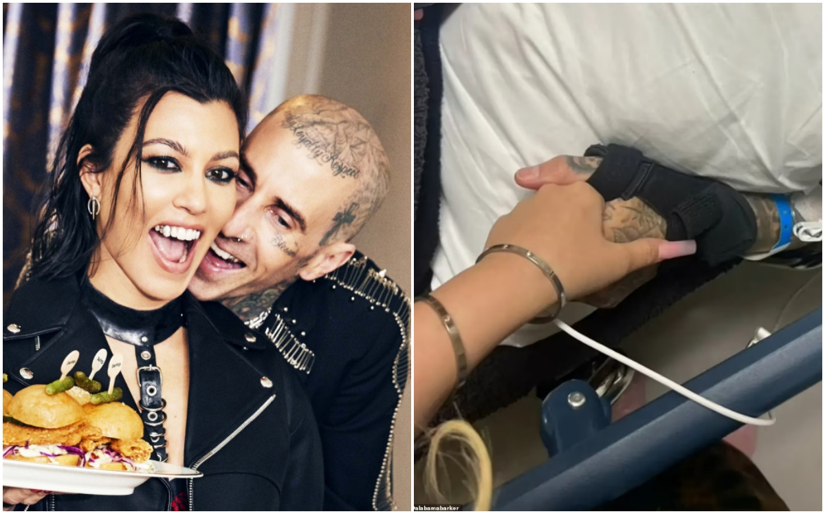 Travis Barker: Por qué fue hospitalizado el esposo de Kourtney Kardashian (Foto: Instagram)