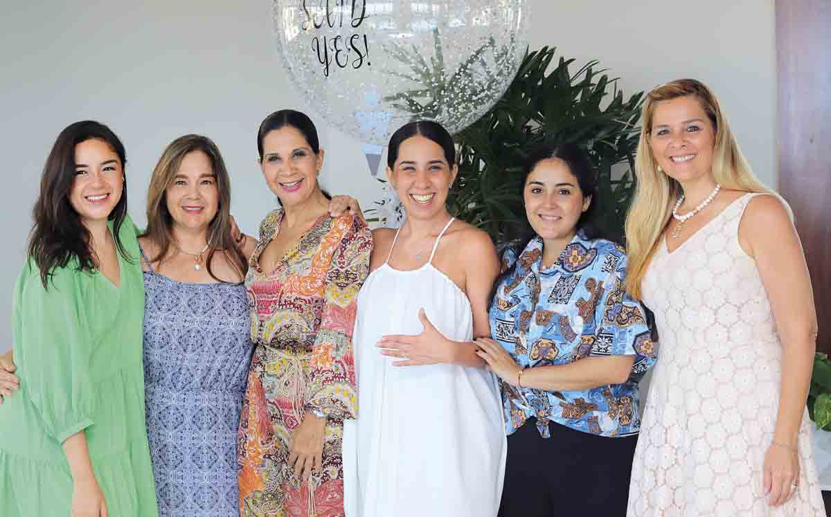 Andrea Sosa, Maru Gámez, Paty García, Arushka Escalante, Maru Sosa y Rosa Manzur / Foto: Dennis Hernández