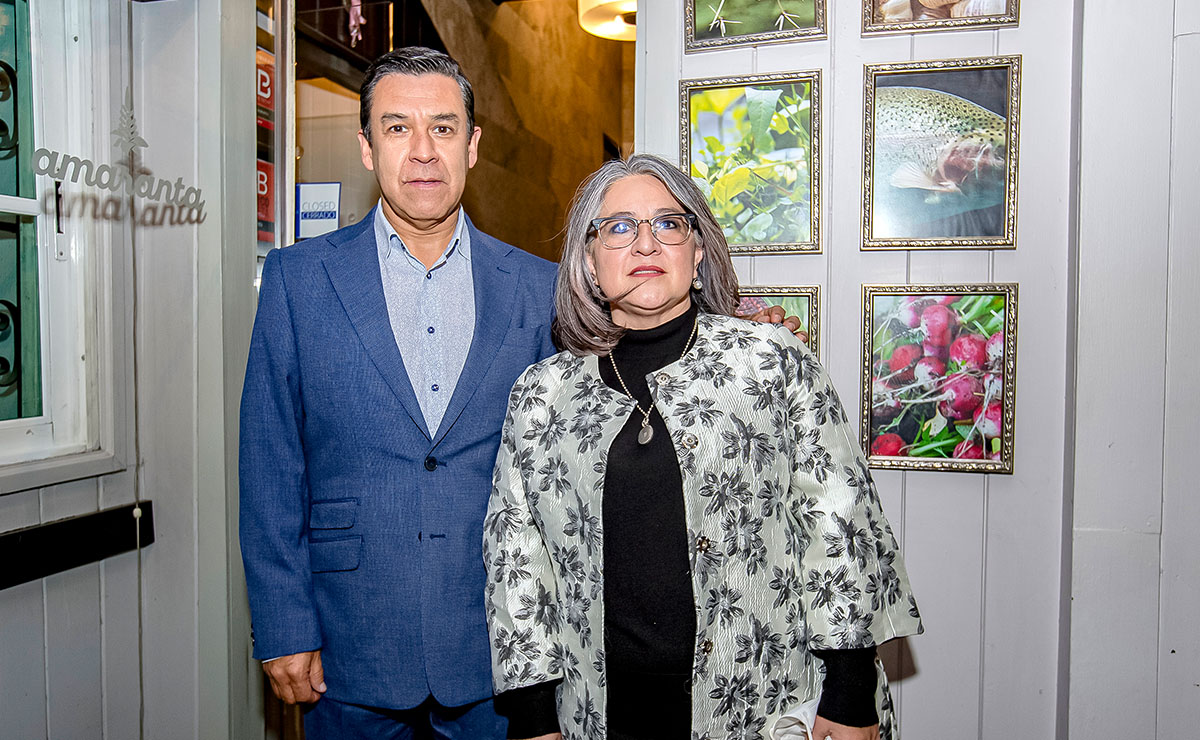 Alejandro Guzmán y Mónica Saloma