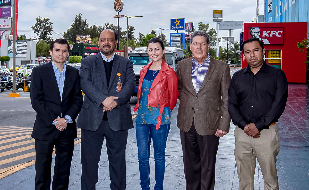 Erick Ojeda, Miguel Merino, María Madrid, Ricardo Valverde y Serafín Olivares