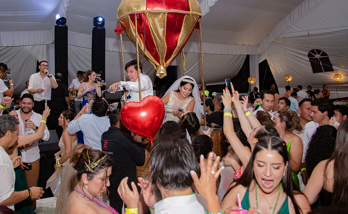 Fiesta en globo