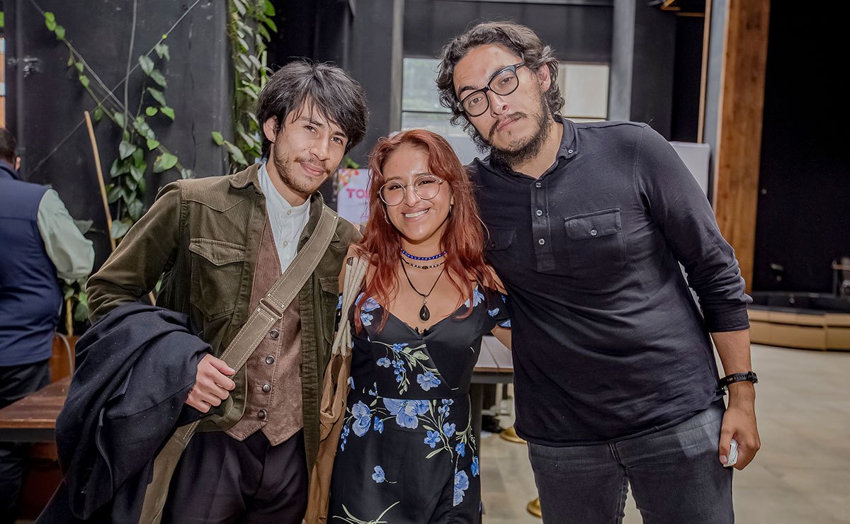Jab Mendoza, Karla Quintero y Jesús Moreno
