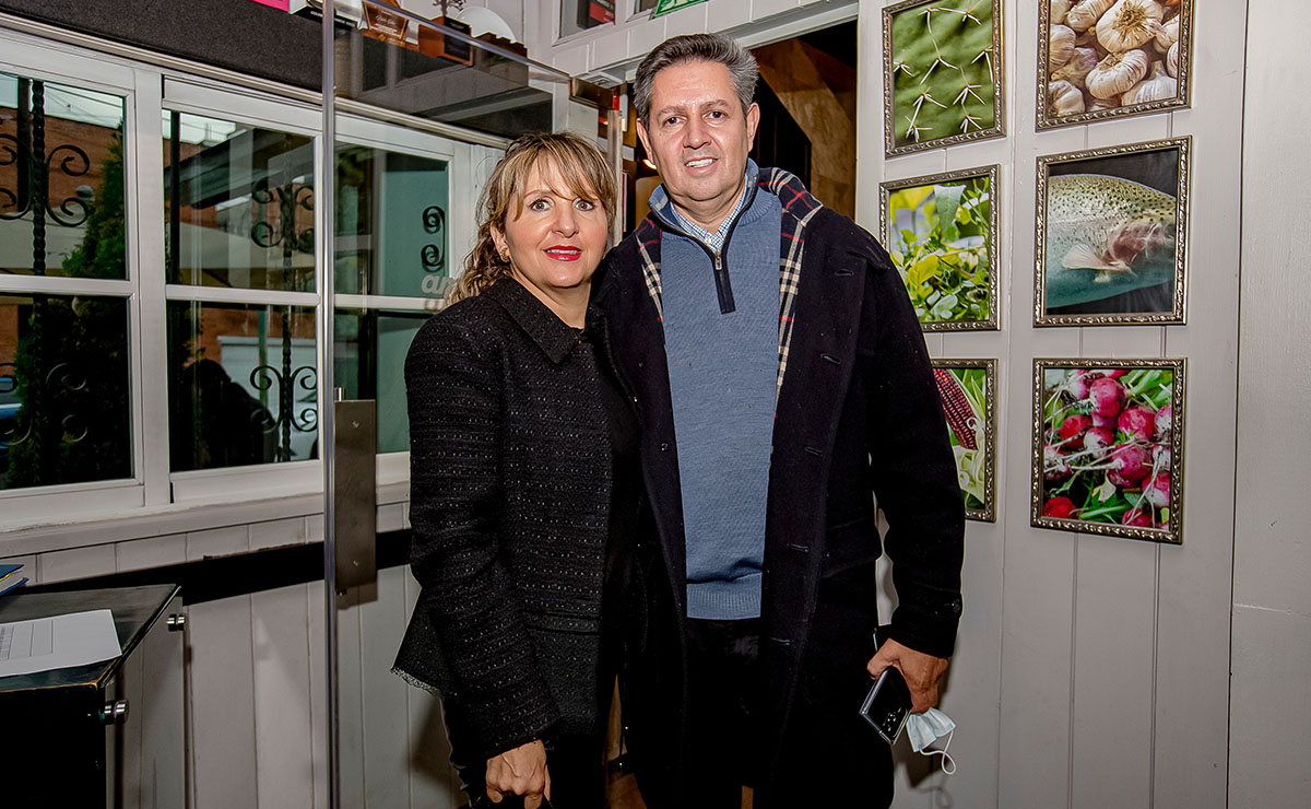 Verónica Velasco y Diego Espinosa
