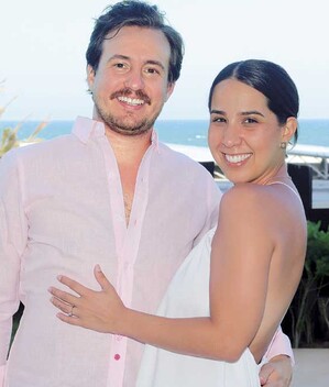 Esteban Casado y Arushka Escalante / Foto: Dennis Hernández