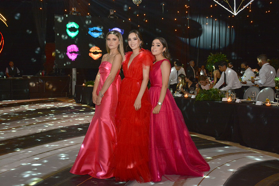 Fabiola Orozco, Aliha Ovando y Andrea Romero