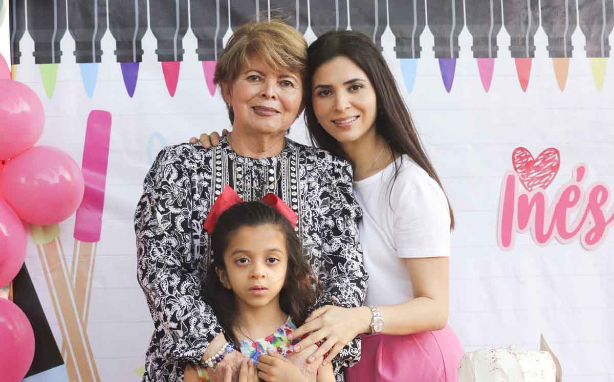 Marythe Díaz, Marythe de Manzur y María Inés Manzur/ Fotos: Dennis Hernández