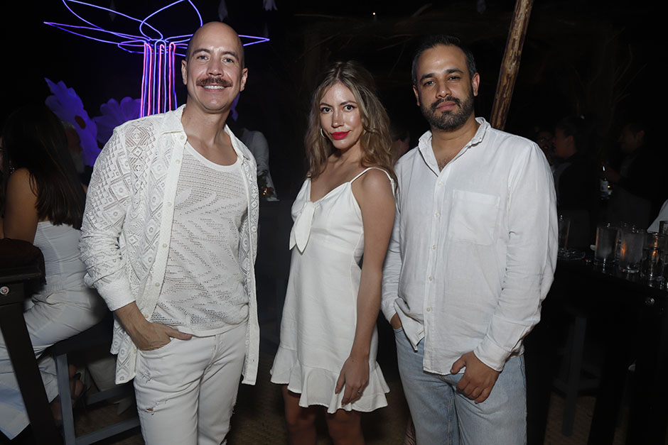Juan Pablo Partida, Sofía Félix y Rodrigo Chávez
