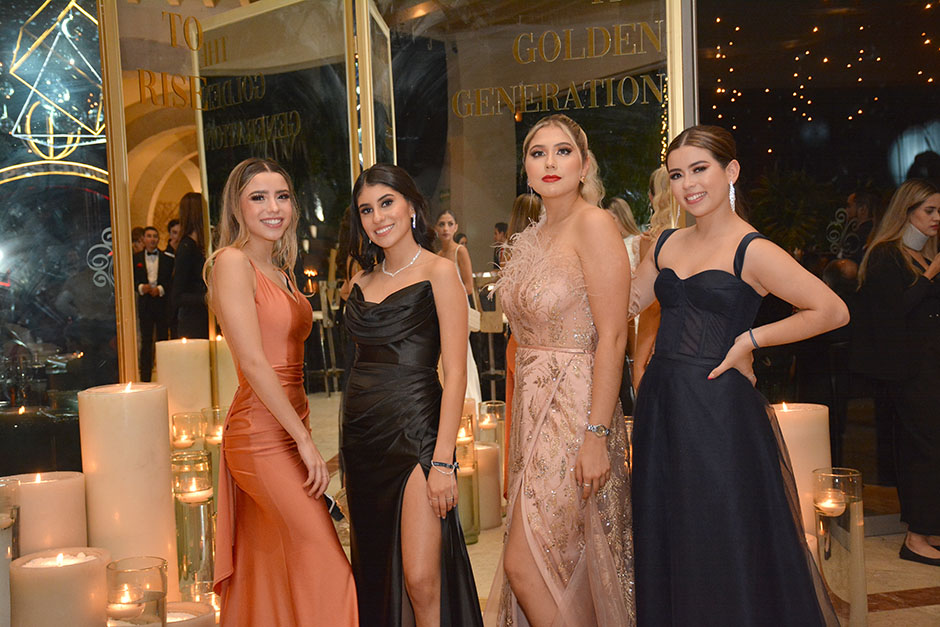 Sofía Harcia, Yahel Mireles, Melissa Madrid y María José García