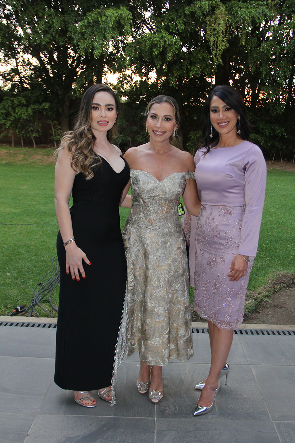 Brenda Barboza González, María del Mar Corzo y Milena Sandoval