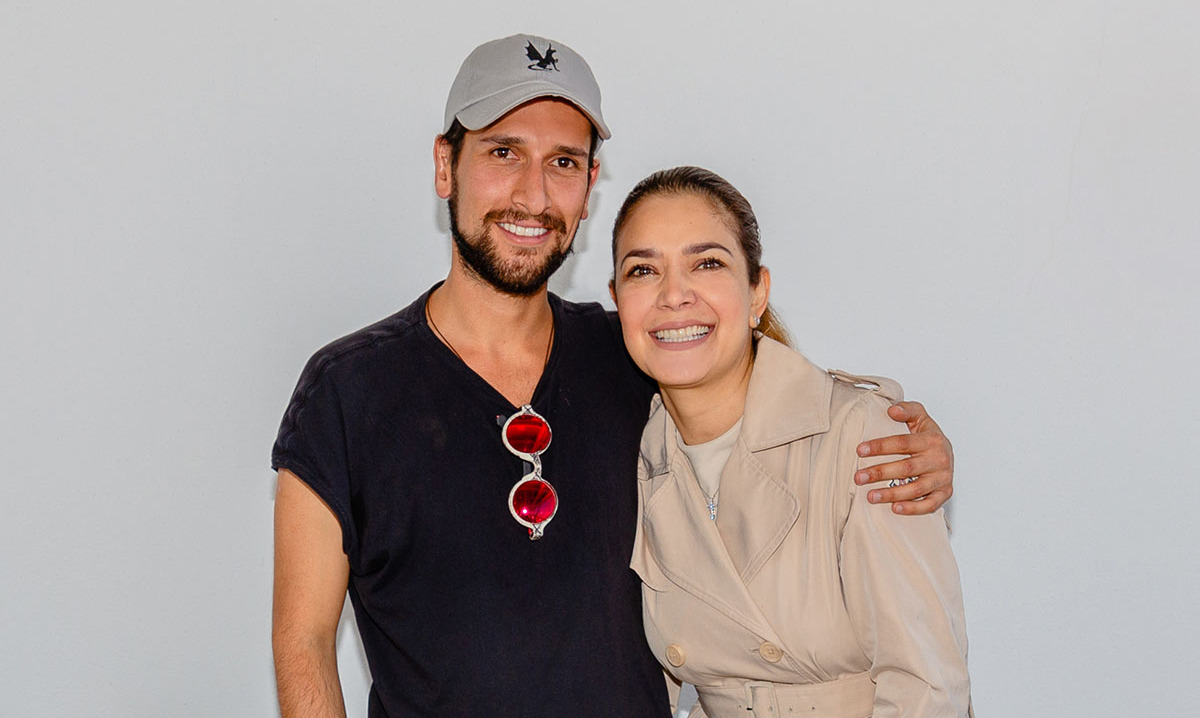 Héctor Tiburcio e Idania García