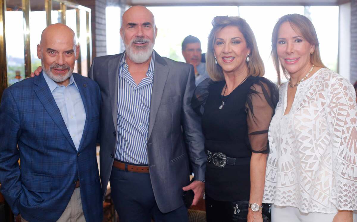 Alberto Villarreal, Andrés Meza, Irina Gustafson y Sandra Gojon