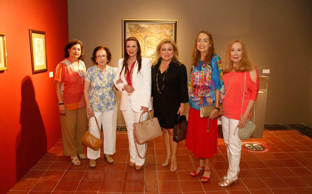 Blanca Zertuche, Blanquita González de Zertuche, Marlene Dávila de Rodríguez, Marina Benavides de Castilla, Carmen Herrera y Yolanda De la Garza