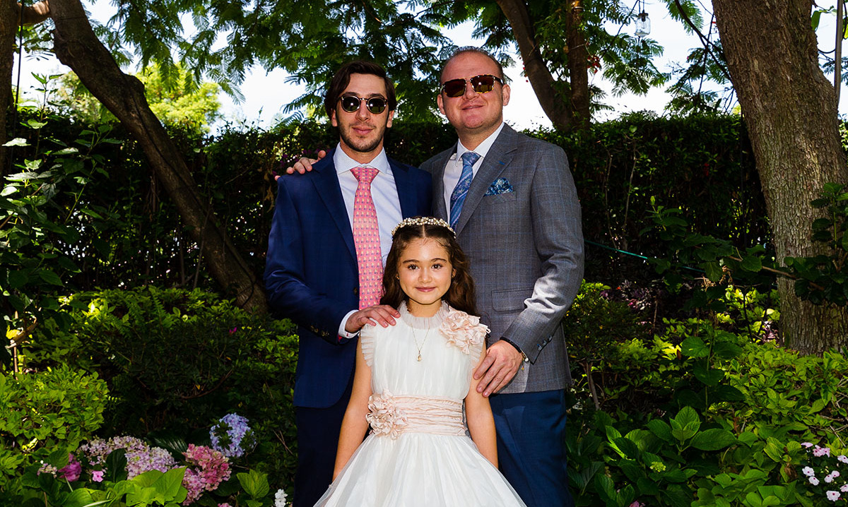 Germán Peregrina, Majo Ramírez y Eder Ramírez