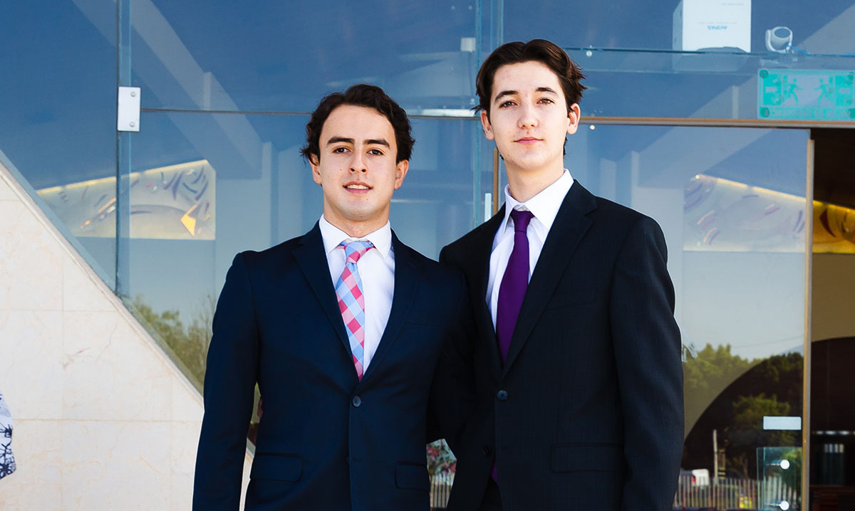 Moisés Torres y Francisco Moyano