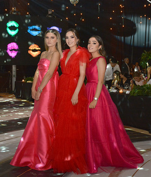 Fabiola Orozco, Aliha Ovando y Andrea Romero