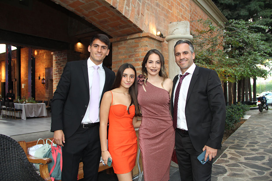 05 Juan Pablo Leaño, Luciana Leaño, Liliana Navarro y Juan Carlos Leaño