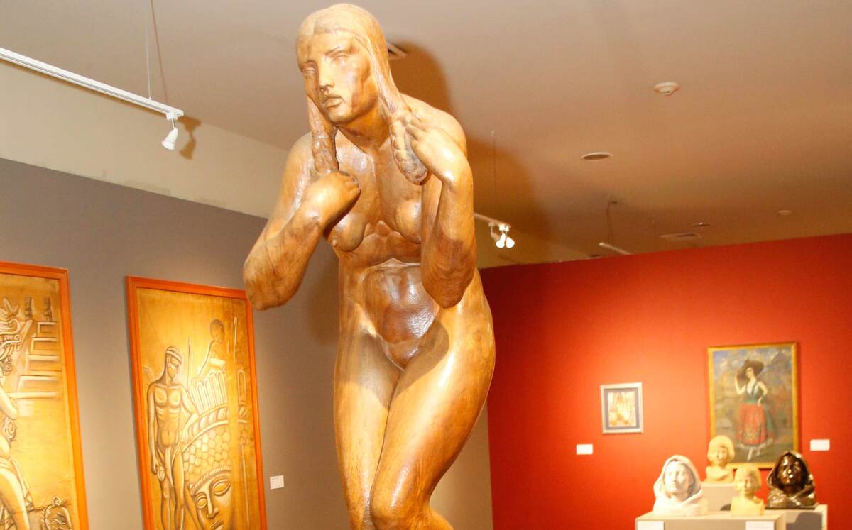 La India, obra de Fidias Elizondo