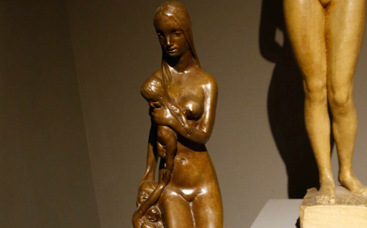 Maternidad, obra de Fridas Elizondo