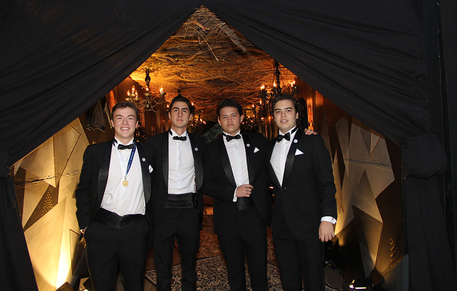 01 Miguel Loyola, Gerardo Barajas, Andrés Castellanos y Eduardo Quiñones