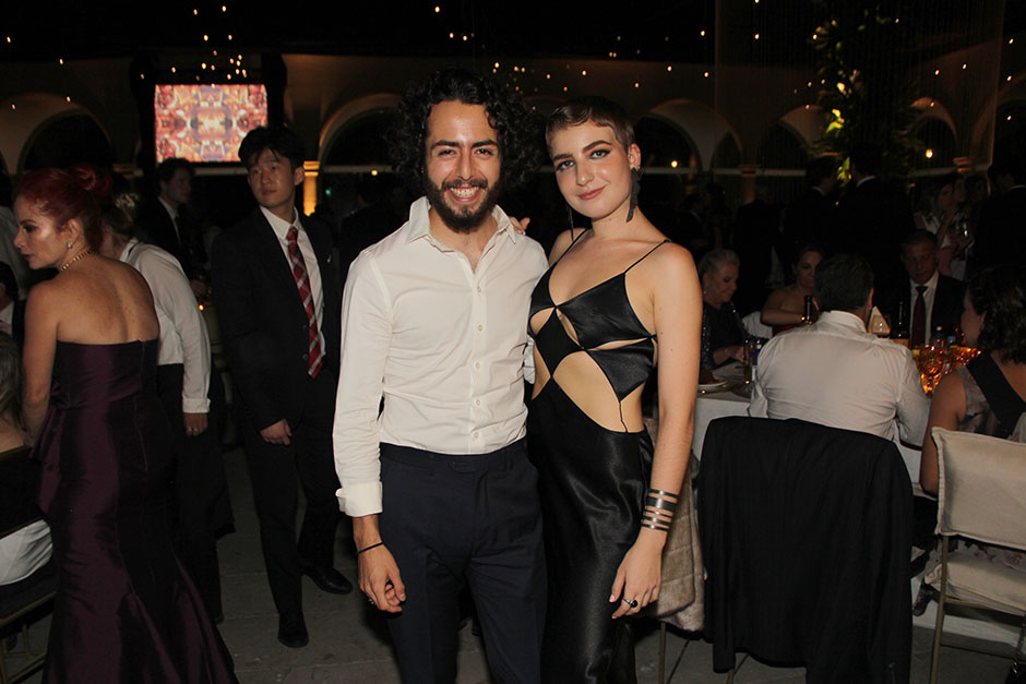 Nicolás Hernández y Elfriede Suárez.