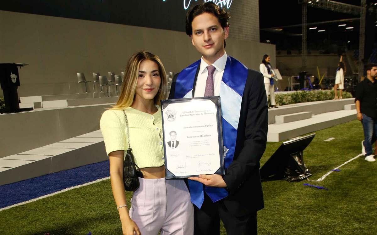 Roberta Martínez y Leonardo Ciscomani
