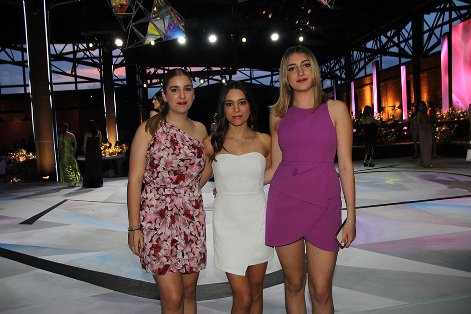 Fátima Espinoza, María González y Andrea Chidán