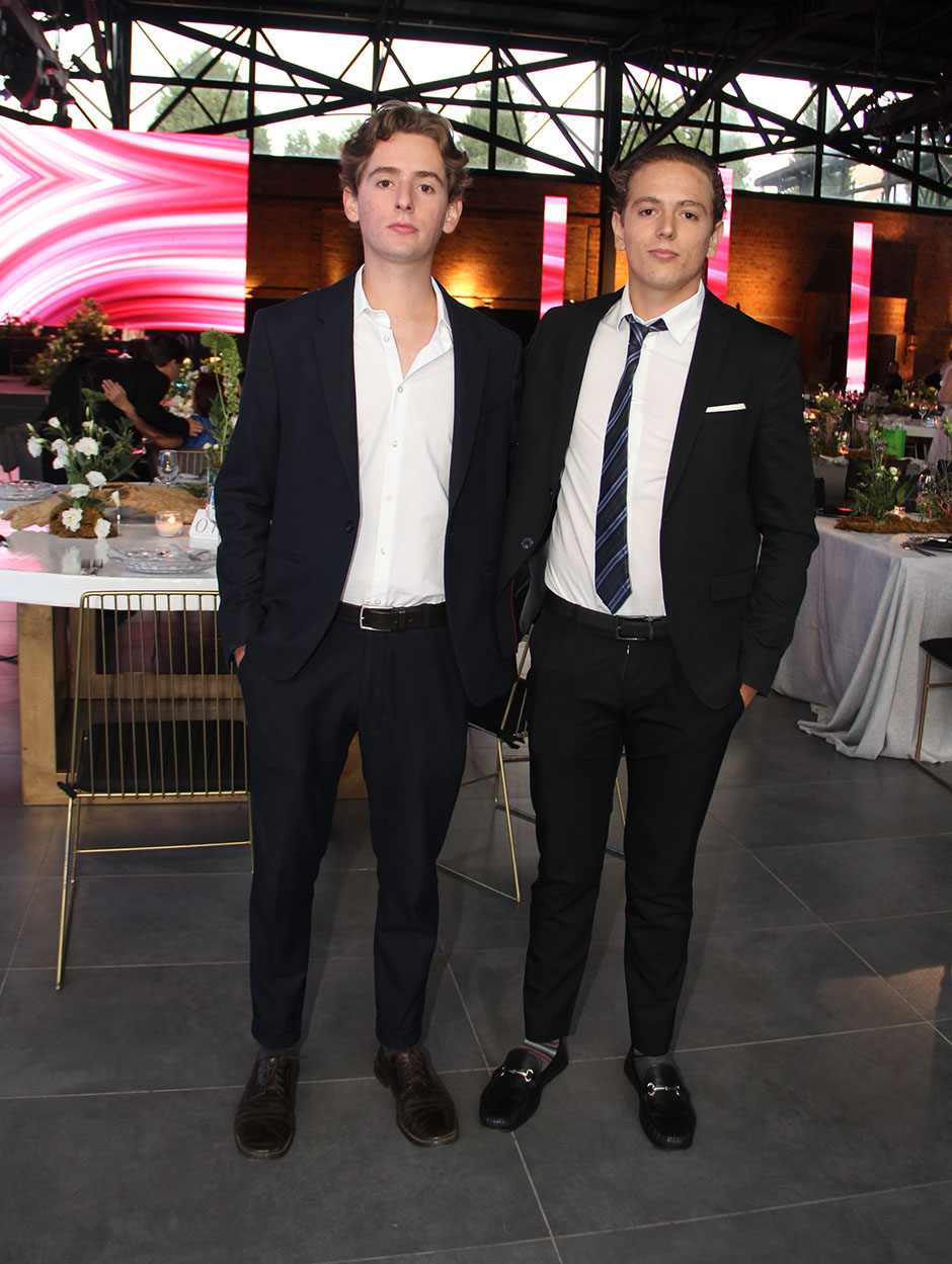 Santiago Calderón y Alejandro Calderón.