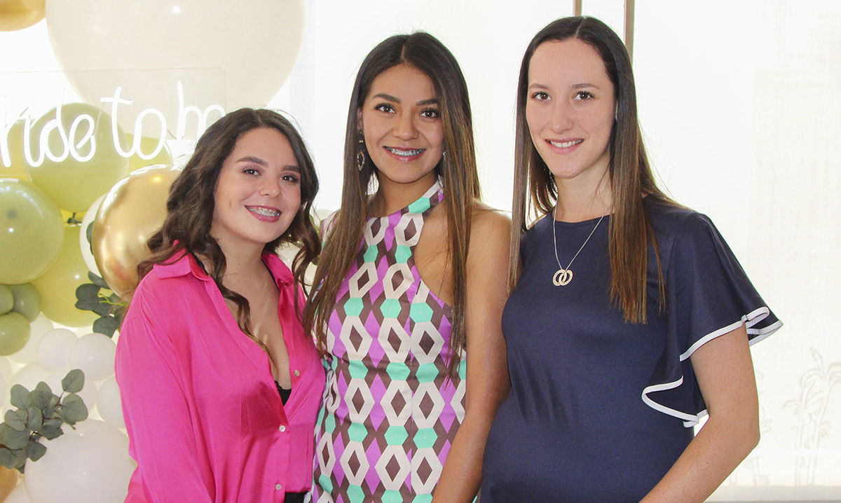 Alejandra Gómez, Majo Téllez y Penélope Montaño
