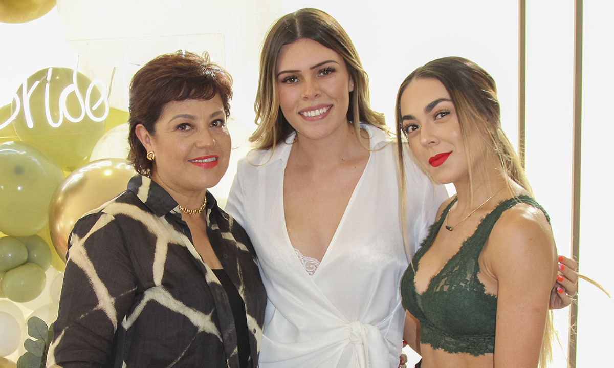 Cristina Domínguez, Alexa López y Cristina Aramburu