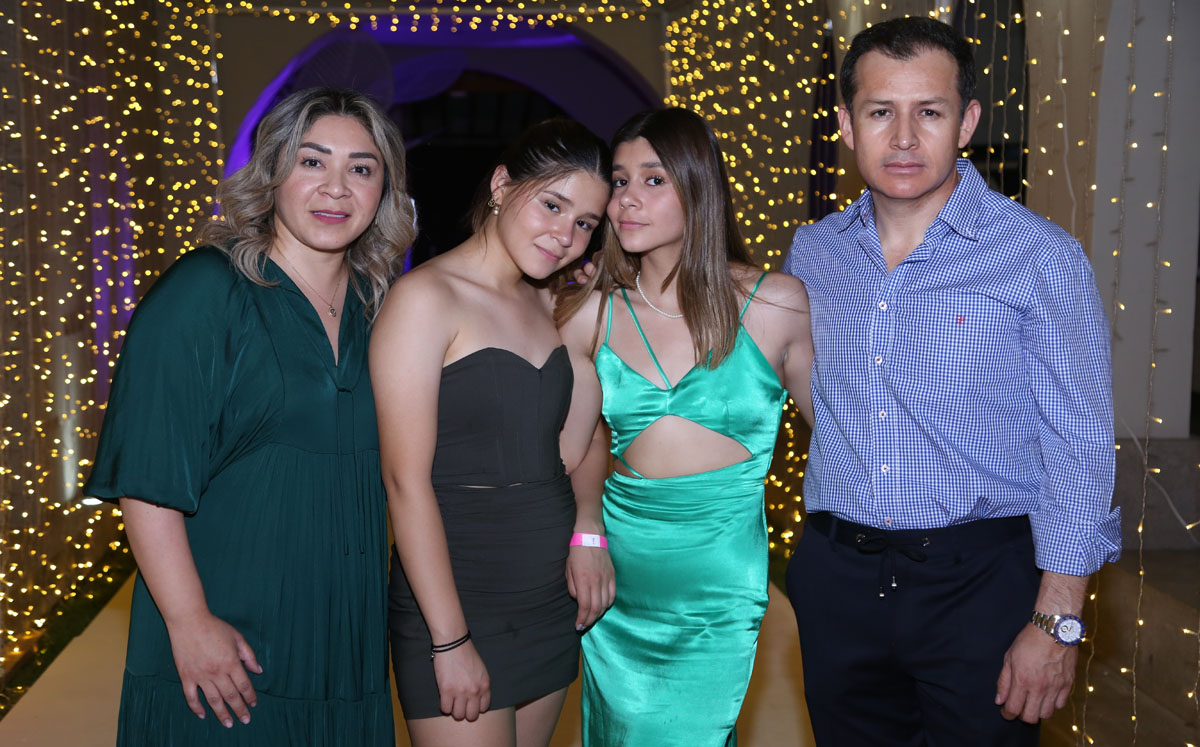 Cristina, Arlett, Lizeth y Sergio