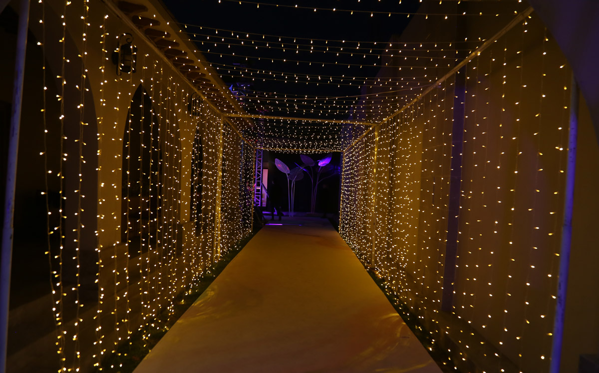 Entrada de luces