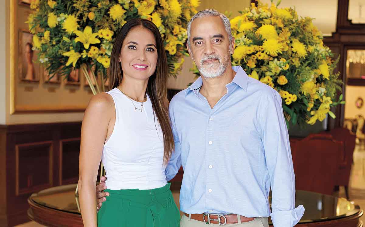 Gaby Corripio y Armando Hidalgo / Fotos: José Chang