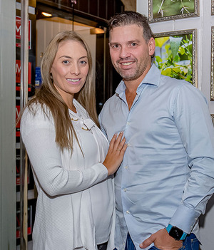 Jessica López  y Diego Montiquin