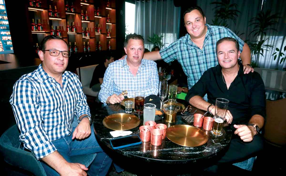 Héctor Brunell, Carlos González, Andrés González y Orlando Farías / Fotos: Omar Valdez