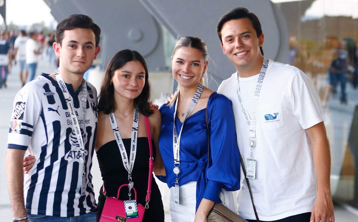 Mauricio Calderón, Ana Sofía Villanueva, Renata Elizondo y Jesús Treviño