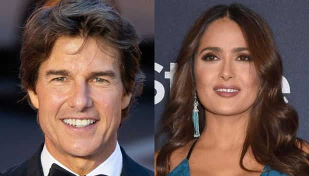 La caótica y criticada cena de Salma Hayek y Tom Cruise en Londres