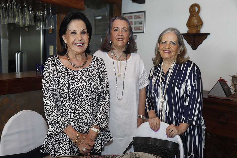 Cristina Dustez, Lorenza Rébora y Peque González