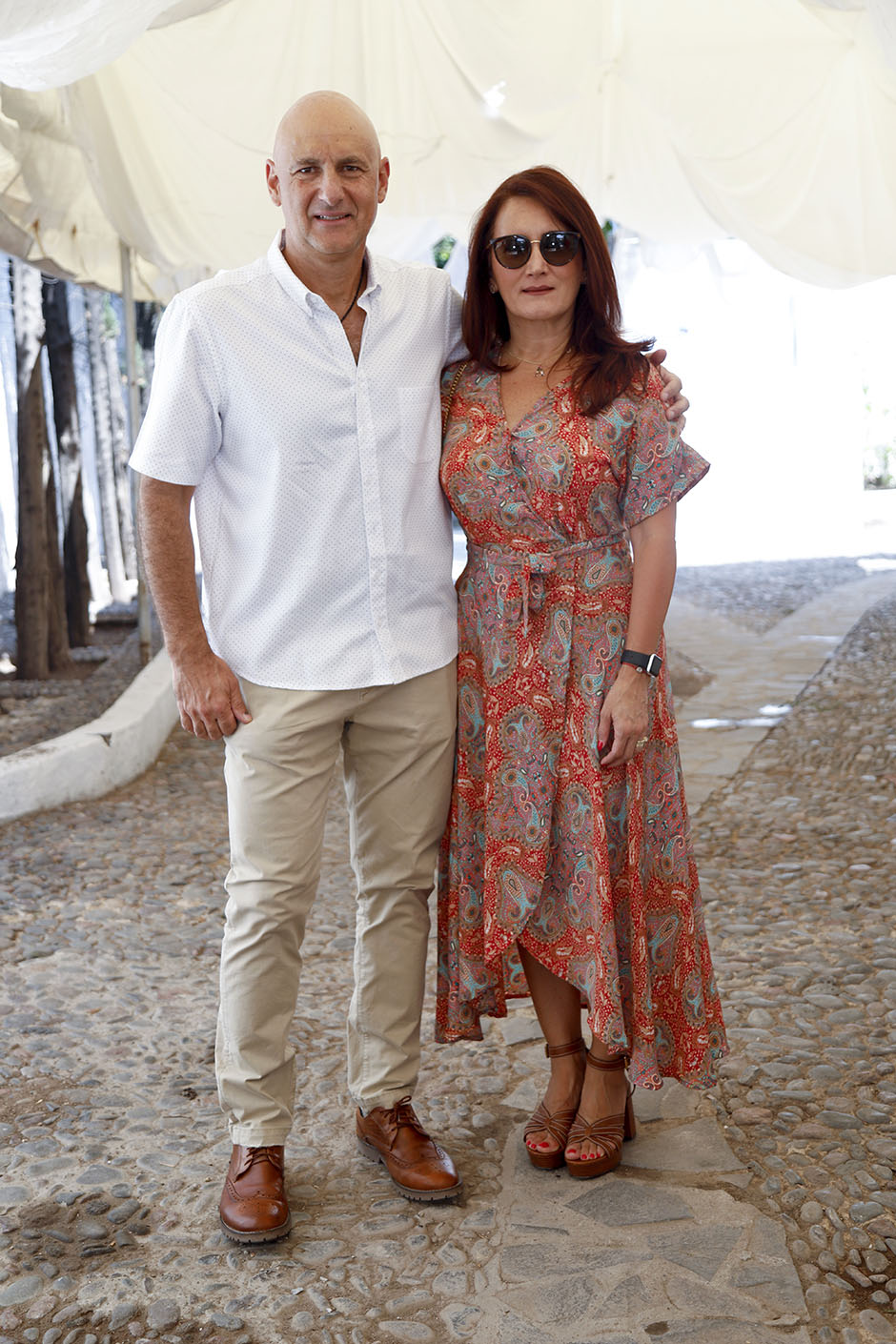 José Antonio Abuozaid y Alicia Orendain